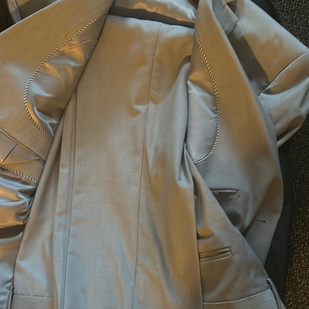 COPY - Elegant Silver Men's Blazer